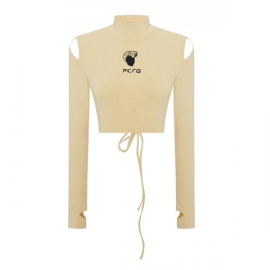 Foto van product PCFG Shirt beige / zwart