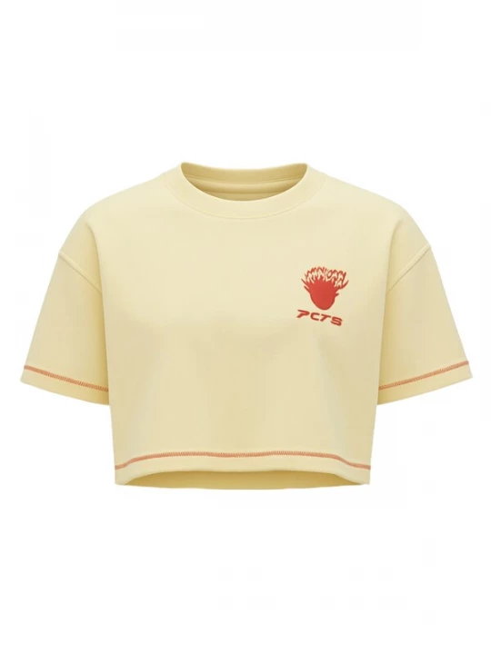 Foto van product PCFG Shirt lichtgroen / vuurrood