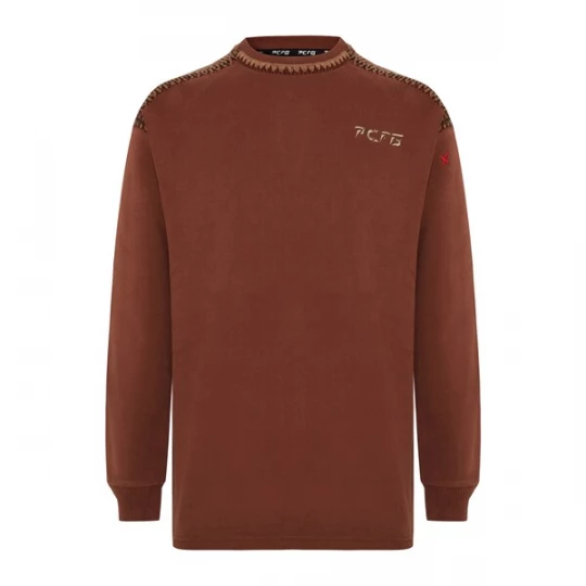 Foto van product PCFG Sweatshirt karamel / donkerbruin