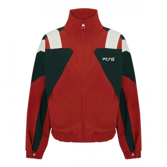Foto van product PCFG Tussenjas beige / spar / rood