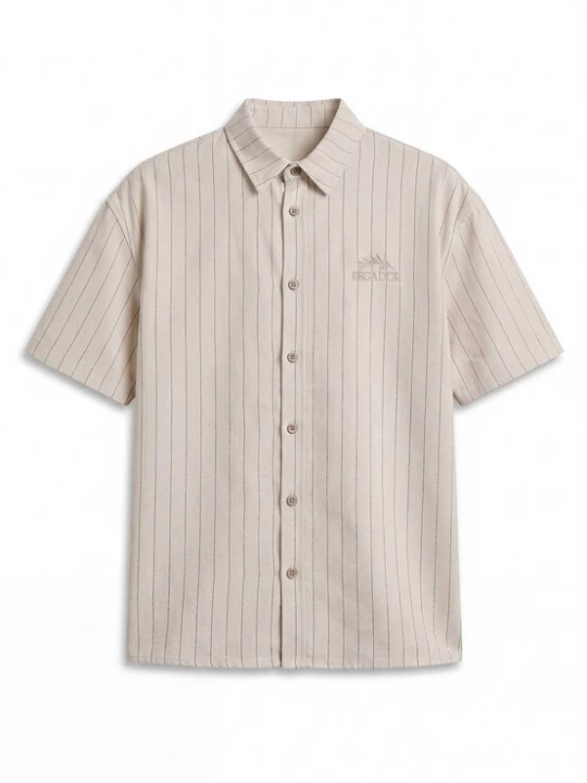 Foto van product Pegador Overhemd 'Murcia' taupe / zwart