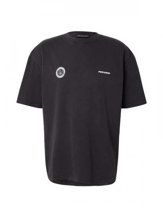 Foto van product Pegador Shirt 'BOCHUM' lichtgrijs / zwart gemêleerd / wit