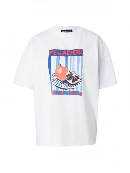 Foto van product Pegador Shirt 'MESTIA' lichtblauw / rood / wit