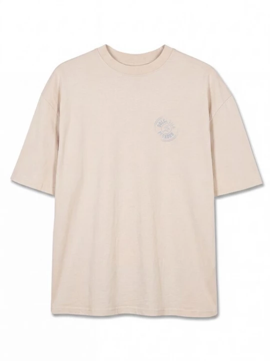 Foto van product Pegador Shirt 'Nuevo' crème / lichtblauw