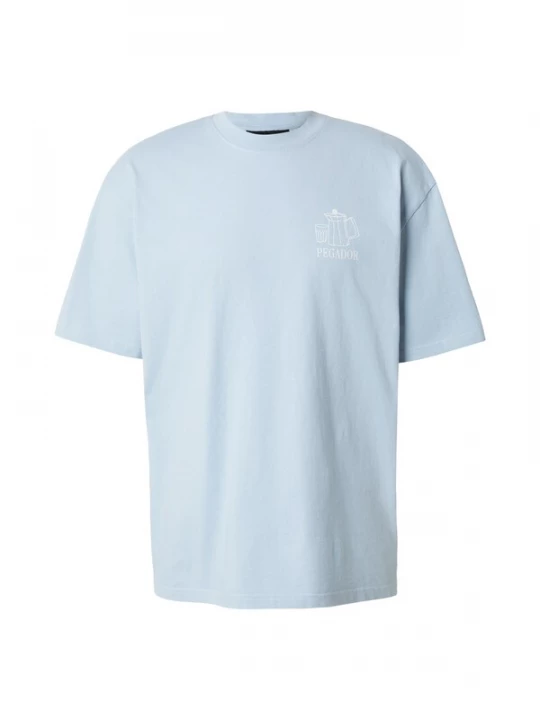 Foto van product Pegador Shirt 'Vidin' lichtblauw / wit