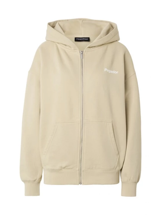 Foto van product Pegador Sweatvest beige / wit