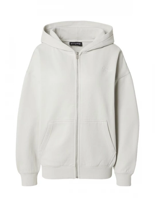 Foto van product Pegador Sweatvest 'BINCHE' lichtgrijs / wit