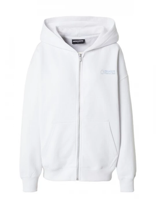 Foto van product Pegador Sweatvest 'OULU' lichtblauw / wit