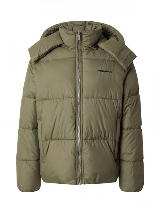 Foto van product Pegador Winterjas 'Marten' olijfgroen / zwart