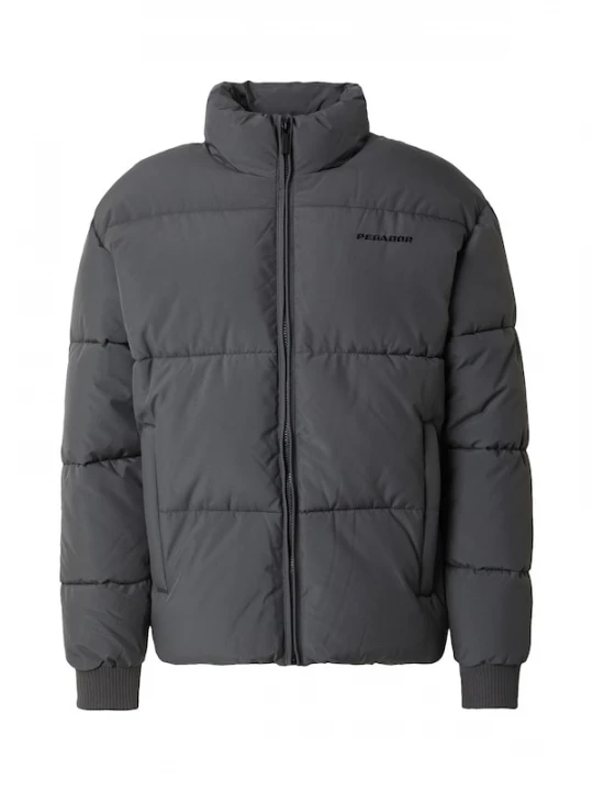 Foto van product Pegador Winterjas 'Solin' donkergrijs / zwart