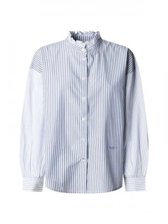 Foto van product Pepe Jeans Blouse 'Aper' blauw / wit