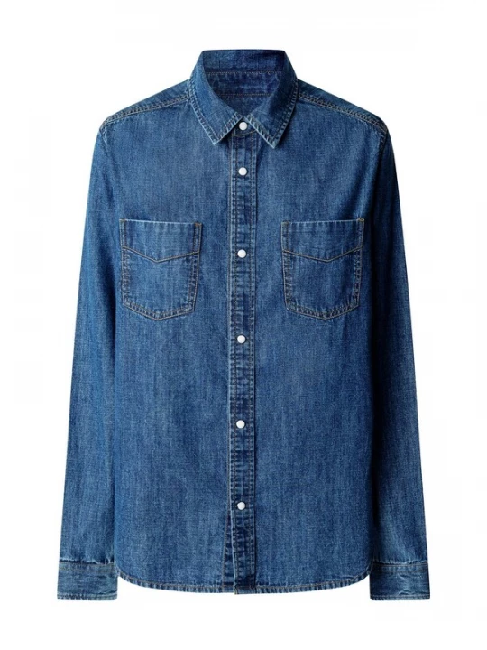 Foto van product Pepe Jeans Blouse 'Authenic' blauw denim