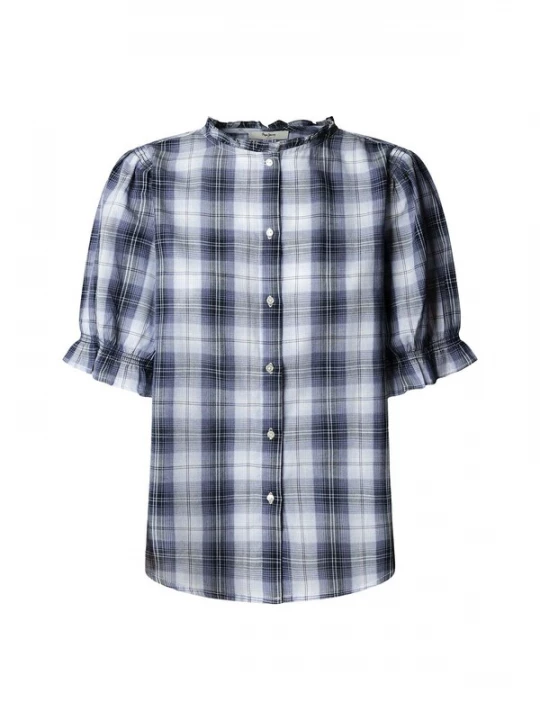 Foto van product Pepe Jeans Blouse 'Biol' donkerblauw / wit