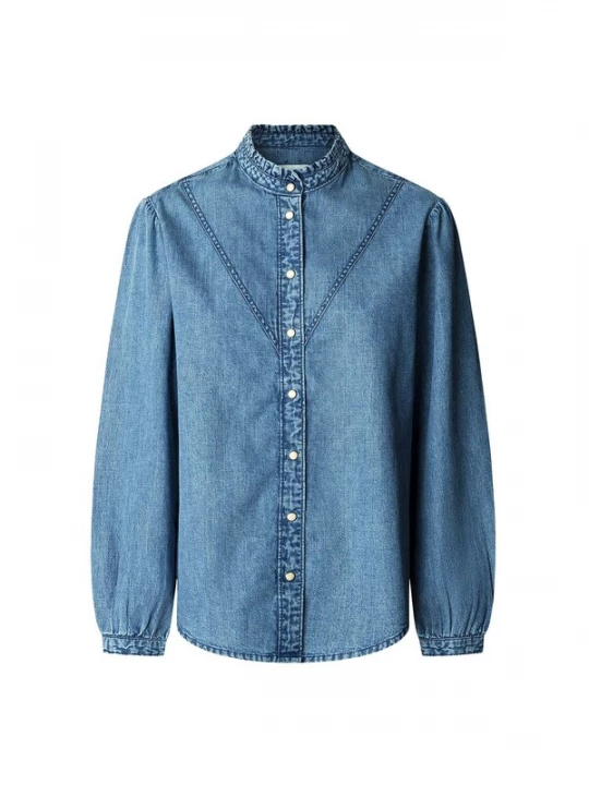 Foto van product Pepe Jeans Blouse blauw denim