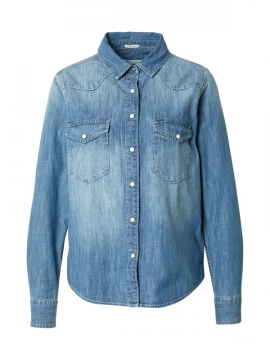 Foto van product Pepe Jeans Blouse blauw denim