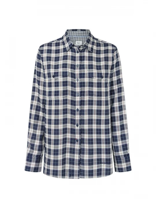 Foto van product Pepe Jeans Blouse blauw / wit