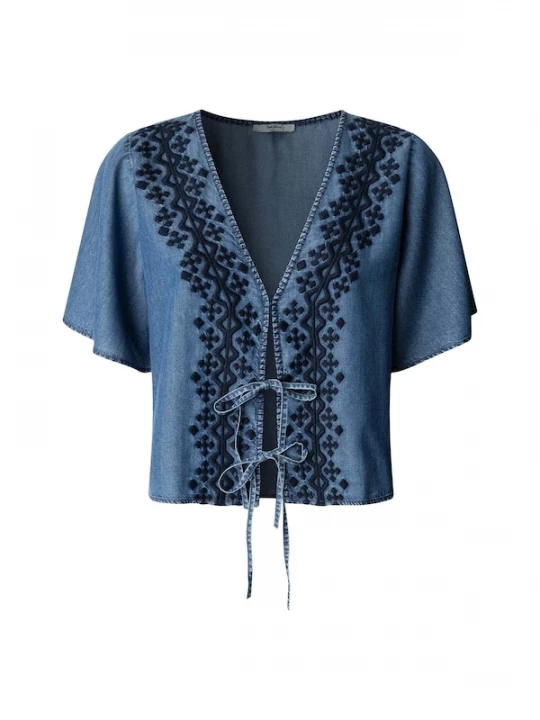 Foto van product Pepe Jeans Blouse 'Cleo' navy / blauw denim
