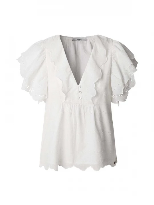 Foto van product Pepe Jeans Blouse 'Dame' wit