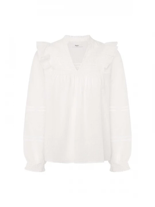 Foto van product Pepe Jeans Blouse 'LORELY' wit