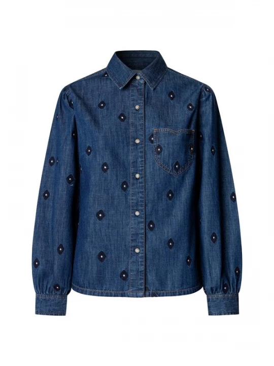 Foto van product Pepe Jeans Blouse 'Macie' blauw / marine