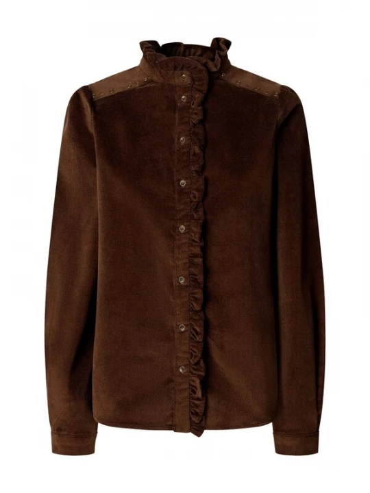 Foto van product Pepe Jeans Blouse 'Naima' bruin