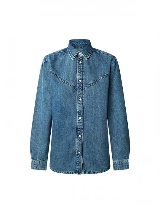 Foto van product Pepe Jeans Blouse 'ODILE' blauw denim