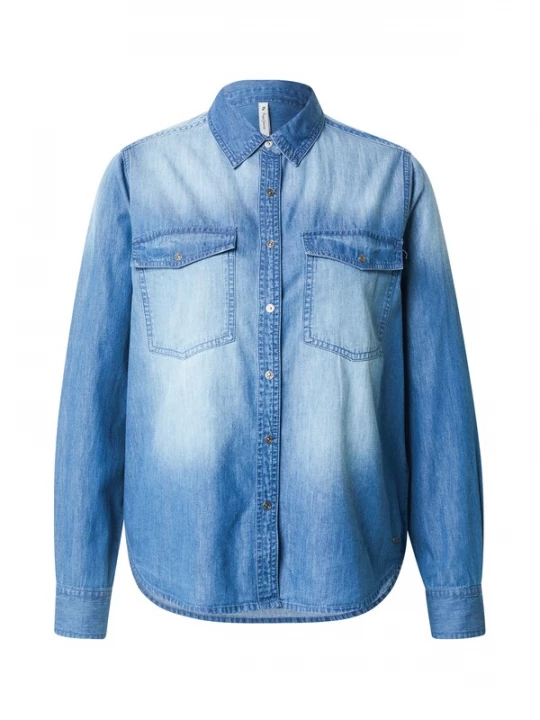 Foto van product Pepe Jeans Blouse 'SANSA' blauw denim