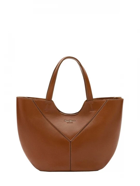 Foto van product Pepe Jeans Handtas ' CEVIA HEXIA ' bruin