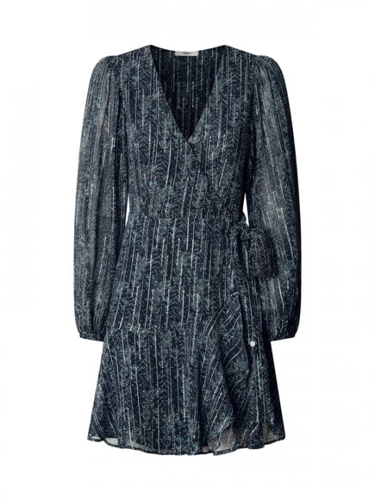 Foto van product Pepe Jeans Jurk 'MAISA' nachtblauw / opaal / wit