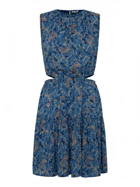 Foto van product Pepe Jeans Jurk 'MINDY' donkerblauw / groen / oranje / wit