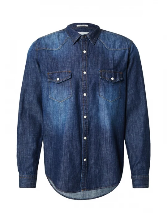 Foto van product Pepe Jeans Overhemd blauw denim