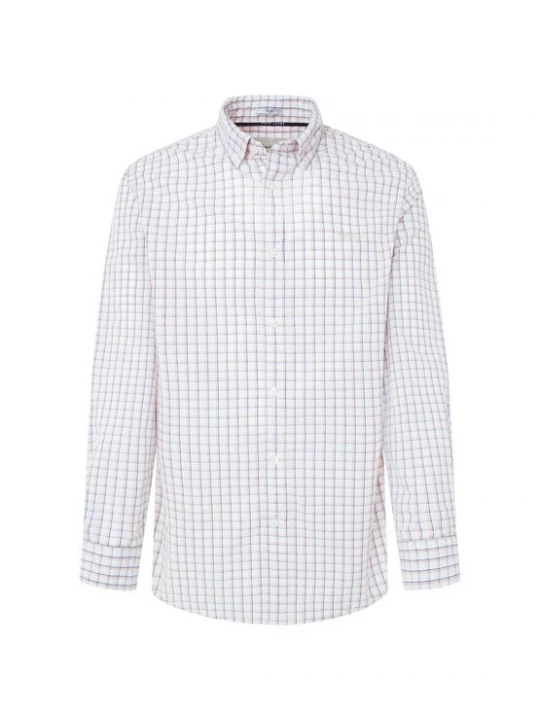 Foto van product Pepe Jeans Overhemd blauw / oranje / wit