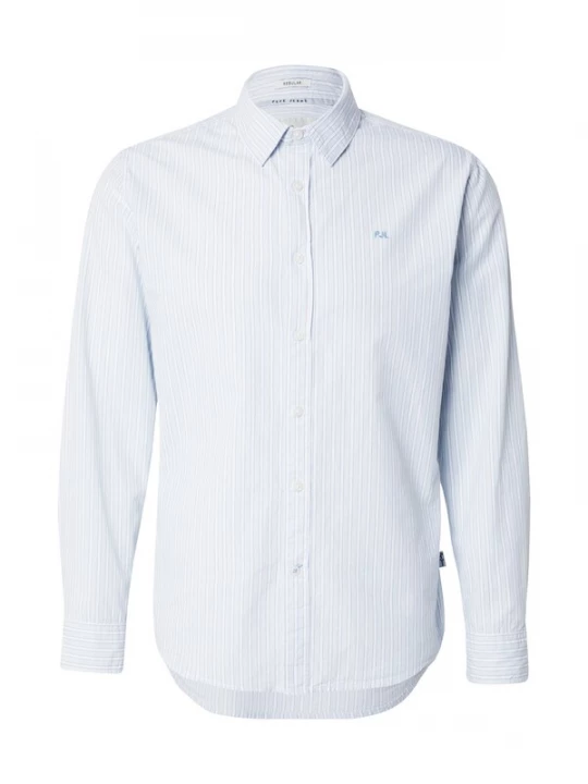 Foto van product Pepe Jeans Overhemd 'Clemente' lichtblauw / wit