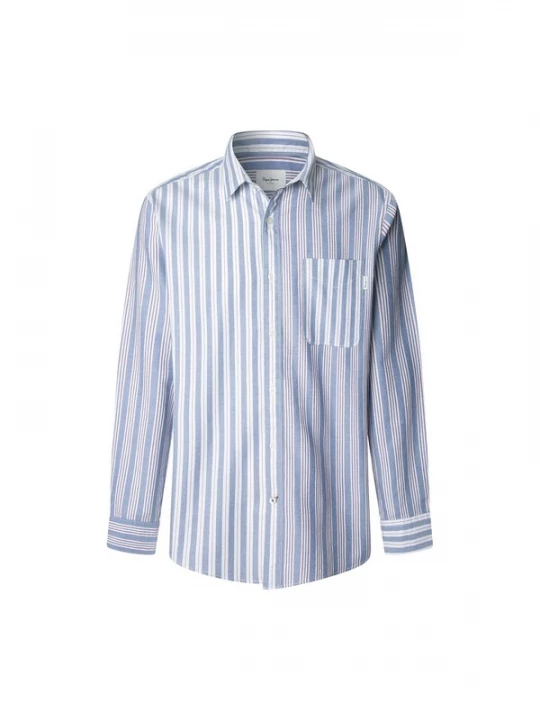 Foto van product Pepe Jeans Overhemd 'Cleveland' blauw / rood