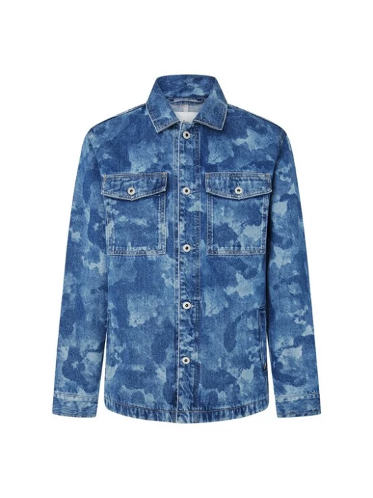 Foto van product Pepe Jeans Overhemd 'EATON' blauw denim