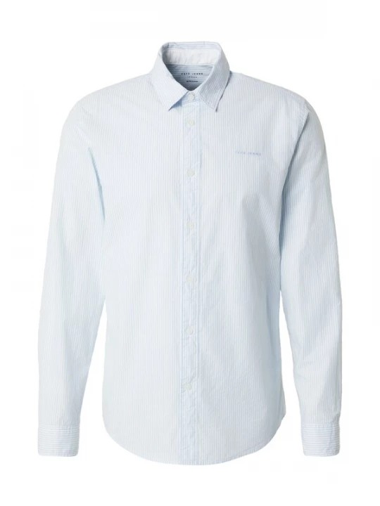Foto van product Pepe Jeans Overhemd lichtblauw / wit