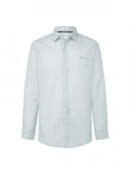 Foto van product Pepe Jeans Overhemd 'Marcial' lichtblauw / offwhite
