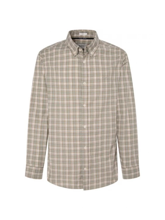Foto van product Pepe Jeans Overhemd 'MILO' beige / mintgroen