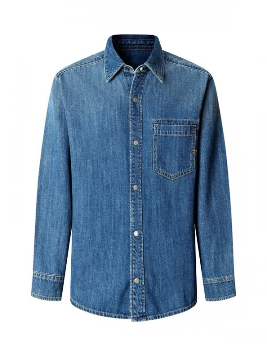 Foto van product Pepe Jeans Overhemd 'NOAH' blauw denim