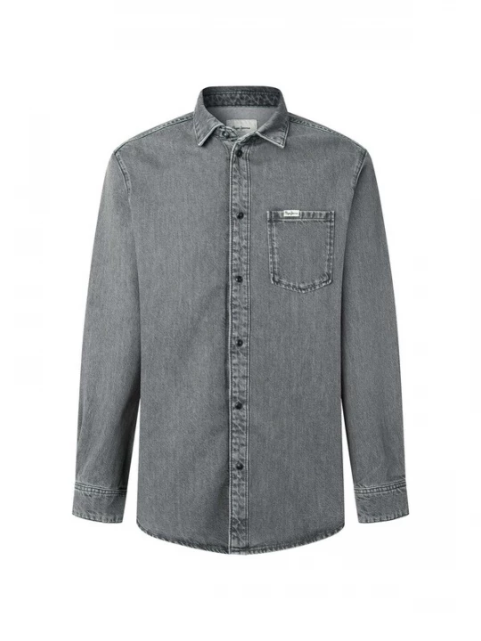 Foto van product Pepe Jeans Overhemd ' PORTER' grey denim
