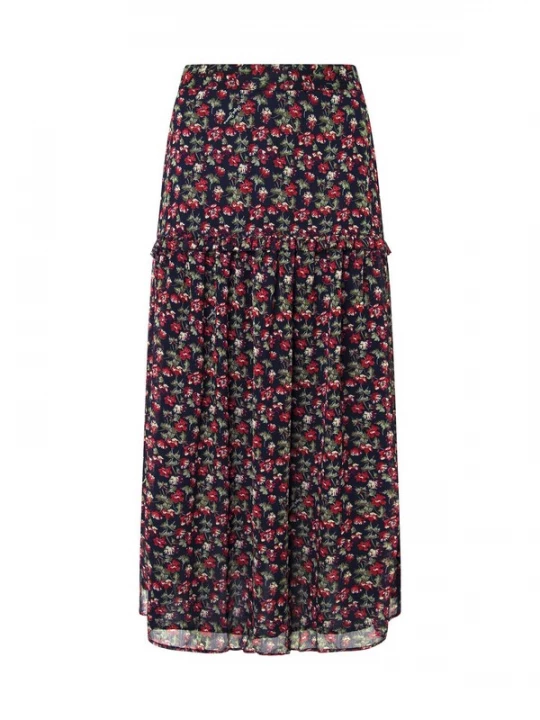 Foto van product Pepe Jeans Rok ' ODELIA ' blauw / gemengde kleuren