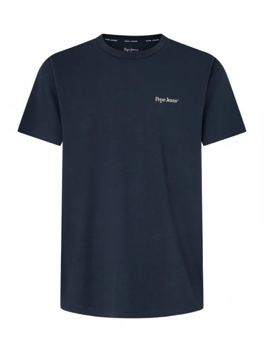 Foto van product Pepe Jeans Shirt 'Alfie' marine / donkerblauw / wit