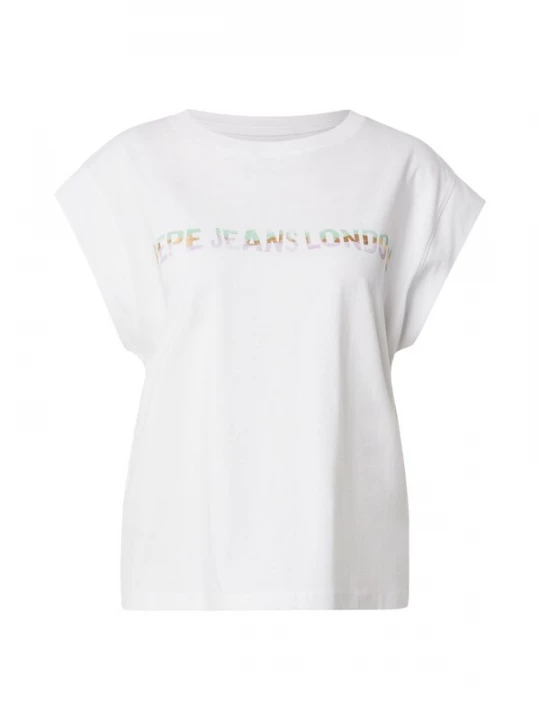 Foto van product Pepe Jeans Shirt 'Aurore' lichtgroen / lila / wit