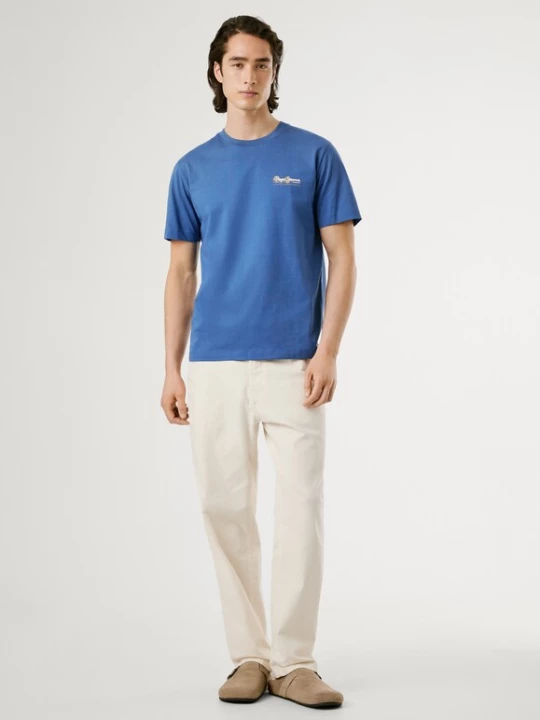 Foto van product Pepe Jeans Shirt blauw / natuurwit