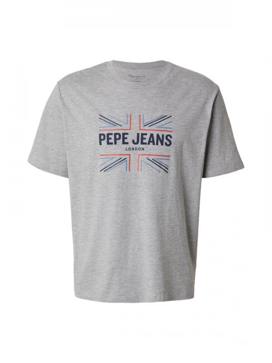 Foto van product Pepe Jeans Shirt blauw / navy / grijs gemêleerd / lichtrood