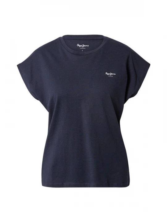 Foto van product Pepe Jeans Shirt 'Bloom' donkerblauw / wit