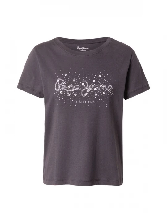 Foto van product Pepe Jeans Shirt 'Brady' zwart / zilver