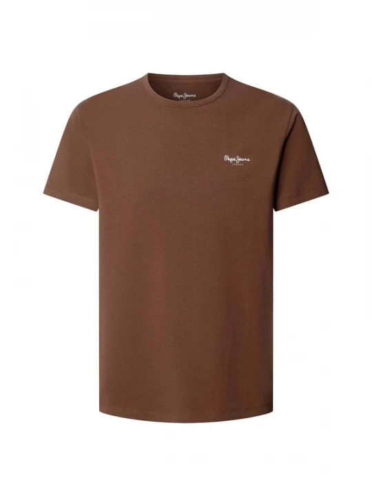 Foto van product Pepe Jeans Shirt bruin / wit