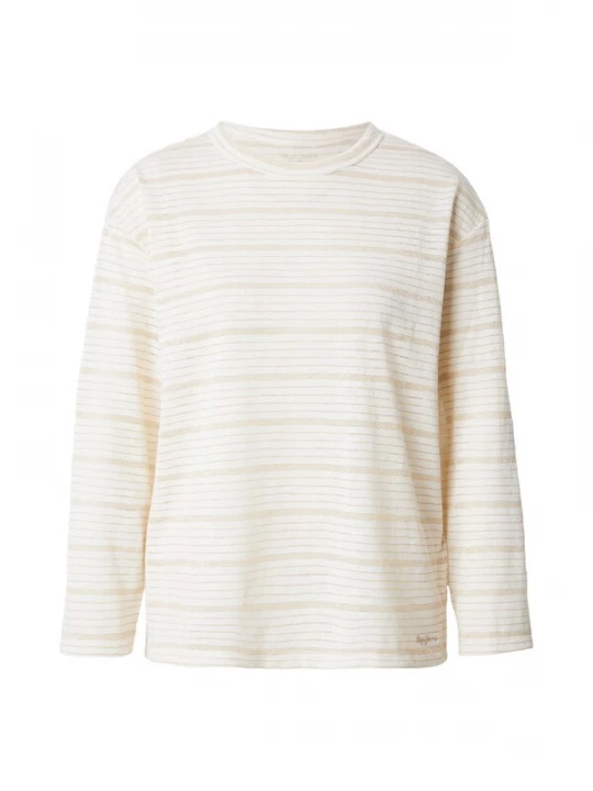 Foto van product Pepe Jeans Shirt 'CAROLA' crème / wit