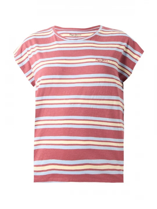 Foto van product Pepe Jeans Shirt 'CHARLOT' lichtblauw / lichtgeel / rood